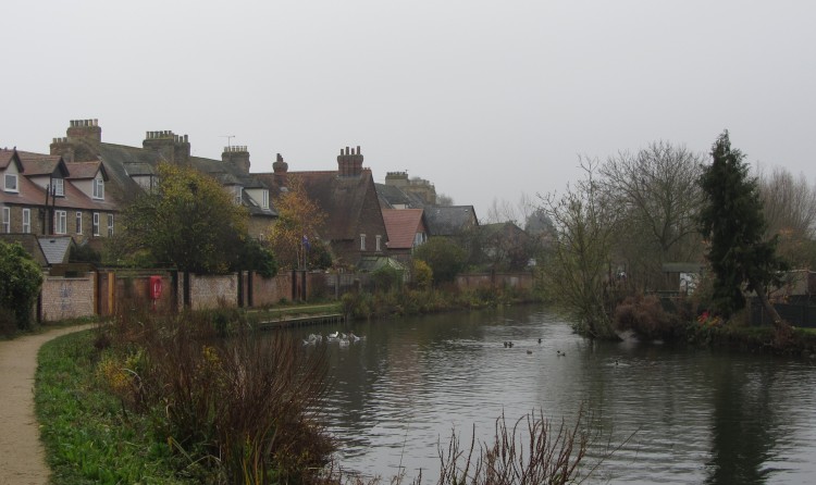 Thames Path and River Through Oxford